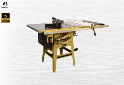 30" Fence with Riving Knife 1.75 HP 115/230V | 64B | 1791229K  | Table Saw | Powermatic