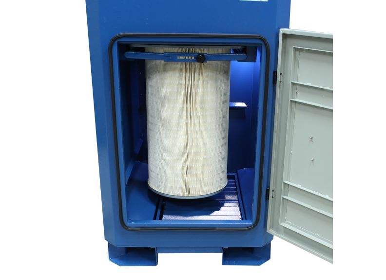 Baileigh MDC-1200-HD Heavy Duty Metal Dust Collector I 1.5 HP . 1100CFM, 110V Single Phase I