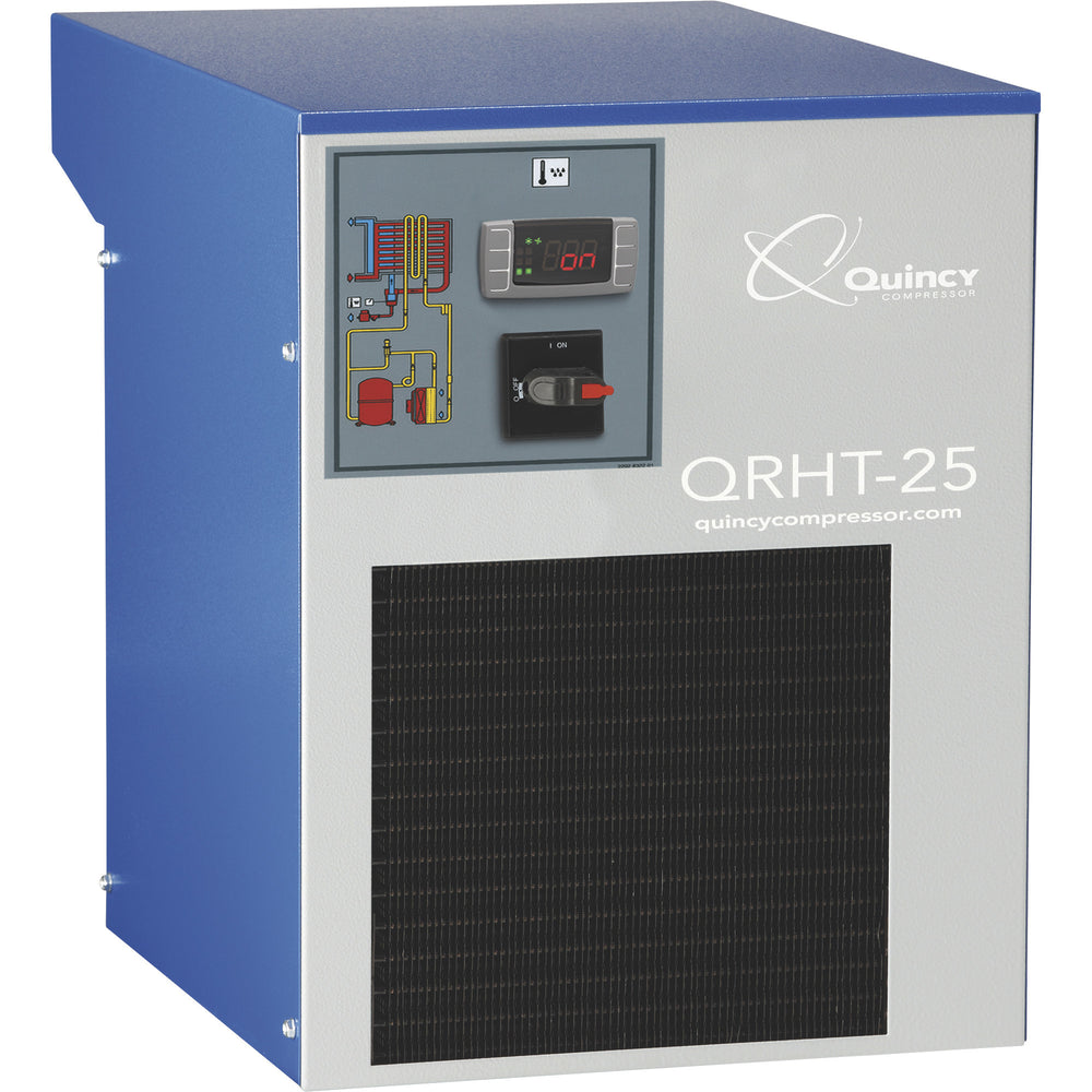 Quincy QRHT Refrigerated Air Dryer | High Temperature Non-Cycling | 25 CFM, 115 Volt, Single Phase | Model# QRHT-25 |