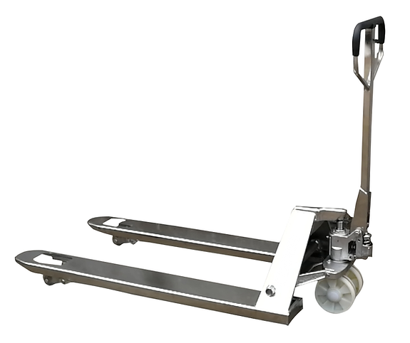 EKKO A25G 48” Fork Galvanized Steel Manual Pallet Jack I 7.5” Lift and 5500 lb Load Capacity I