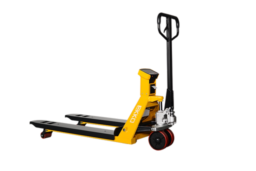 EKKO A25W 45” Fork Manual Pallet Jack I 5,500 Load Capacity with Digital Scale