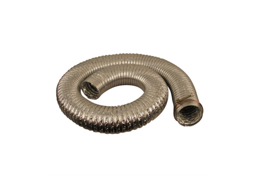 Heat-Resistant Dust Collection Hose |  8' x 3" Dia, 180° Max.