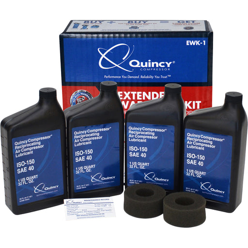 Quincy Extended Support and Maintenance Kit for Quincy Single Stage Compressors | Model# EWK-1 |