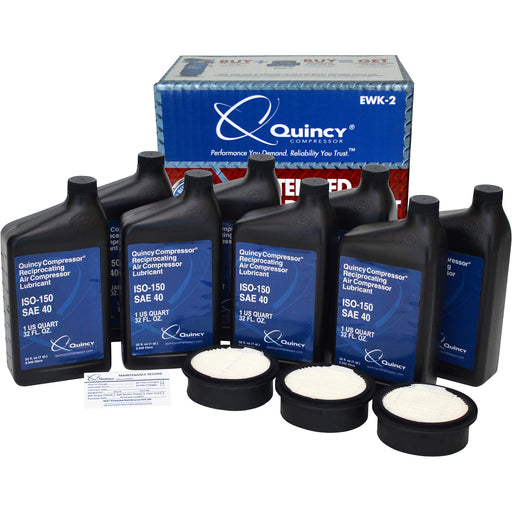 Quincy Extended Support and Maintenance Kit for Quincy Single Stage Compressors | Model# EWK-1 |