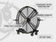 6' INDUSTRIAL FLOOR FAN | F-BJ1-0601