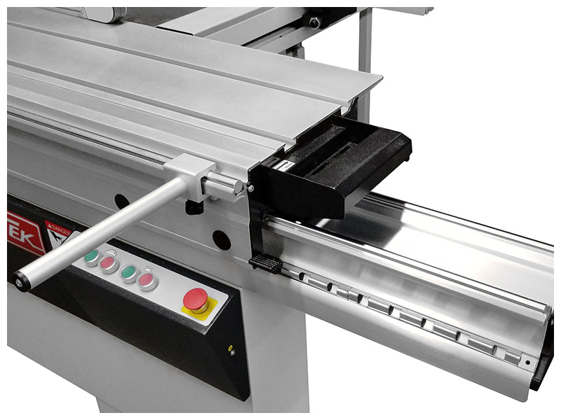 126” Sliding Table Saw with Programmable 1-Axis Rip Fence, Powered Blade Rise/Fall & Tilt | D405ANC | 3-Phase
