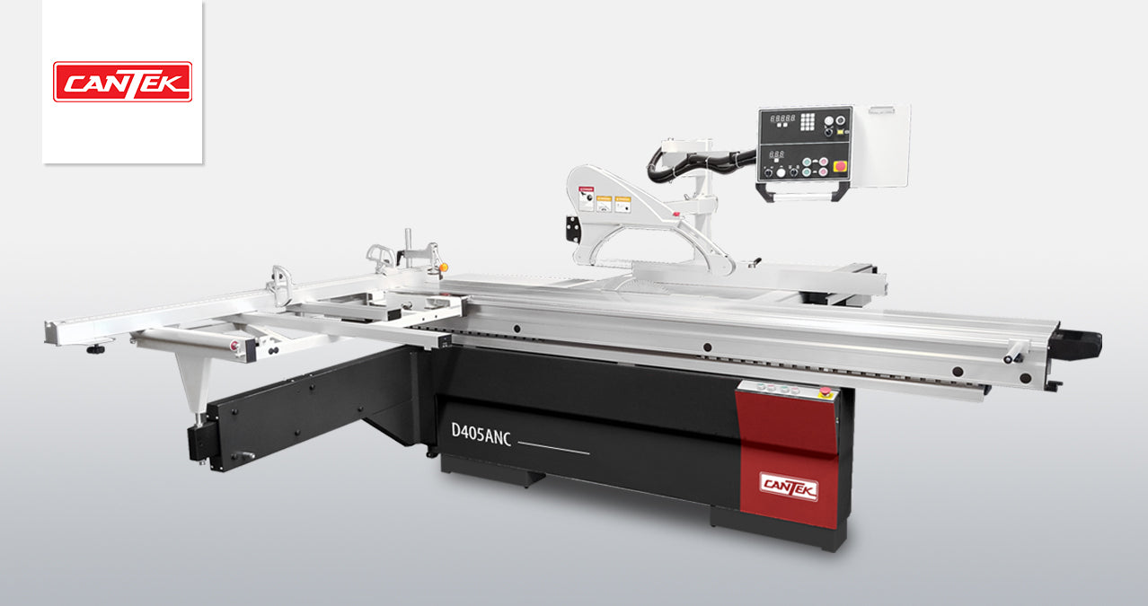 126” Sliding Table Saw with Programmable 1-Axis Rip Fence, Powered Blade Rise/Fall & Tilt | D405ANC | 3-Phase
