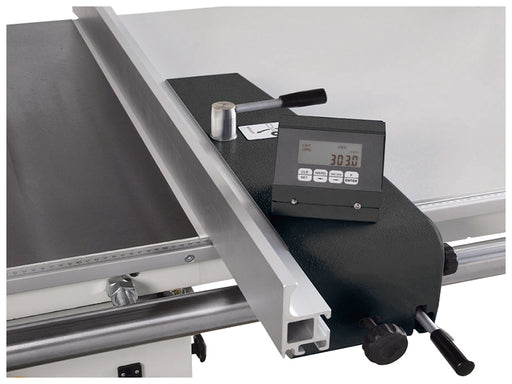 CANTEK D405M-10E | 10' Sliding Table Saw (7.5HP main, 1HP scoring) W/ Digital Readout on Rip Fance