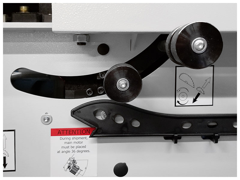 10' Sliding Table Saw (5HP OR 7.5HP main, 1HP scoring) | D405M-10 | Single Phase