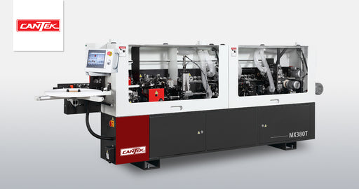 CANTEK MX380T Automatic Edgebander W/ Premilling & Corner Rounding | 230V 3 Phase, 29 FPM
