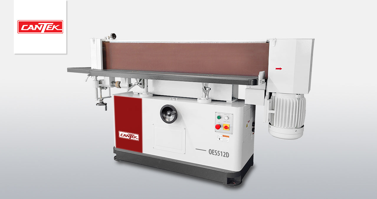 Cantek OES-512D | 12” x 166” HEAVY DUTY Oscillating Edge Sander