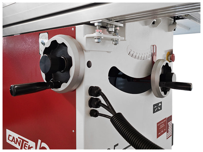 CANTEK P25 5′ SLIDING TABLE SAW | 5HP, 230V Single or 3 Phase |