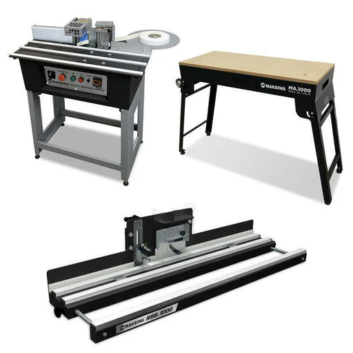 CBC.E Portable Edgebander & RBB.1000 Edge Trimmer Bundle I FREE Shipping