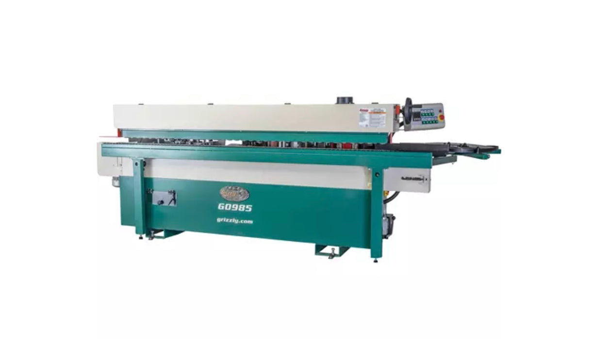 Grizzly G0985 - Automatic Edgebander with Pre-Milling Function