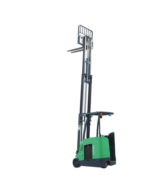 Stand-up Rider Forklift 216" Lift 4000 lbs | Ekko EK18RFLi