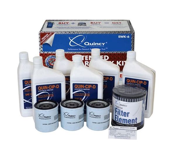 Quincy Extended Support And Maintenance Kit, For QP 5 And 7.5 HP  Compressors | Quincy |