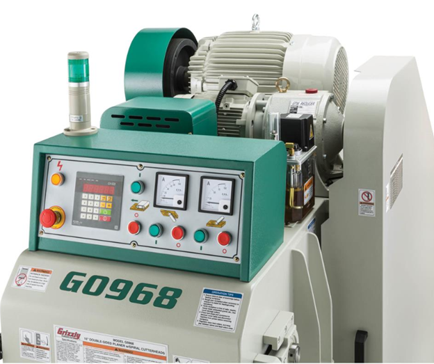 Grizzly G0968 - 16" Extreme Series Double-Sided Planer | 230V-460V/3/100A |