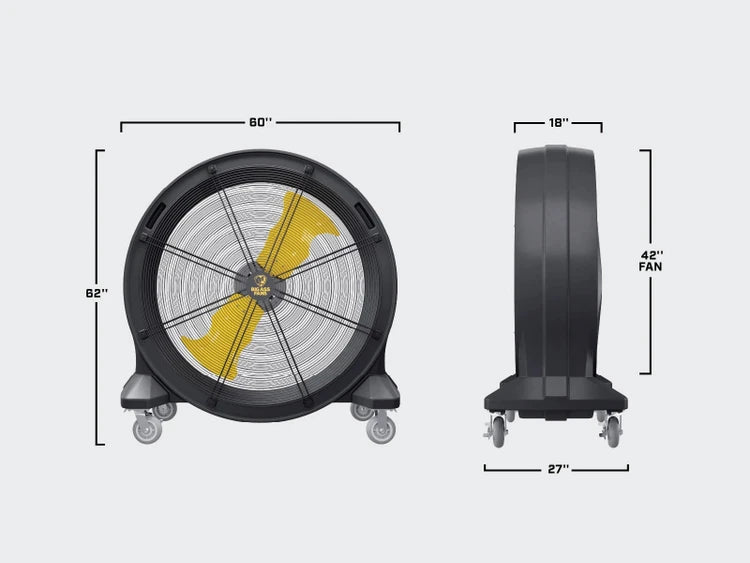 BANDIT™ 42" FLOOR FAN | F-BD1-4201