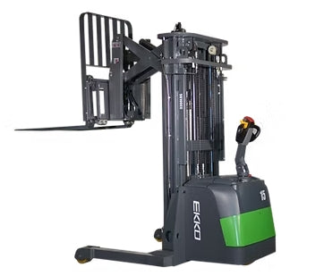 EKKO 45” Fork Walkie Reach Truck | 177” Lift 3300 lb Load Cap. and Side Shift Capability | ER15-177Lii