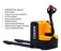 EKKO Electric Walkie Pallet Truck with 4400/ 5500 lb Load Cap. | EP25E