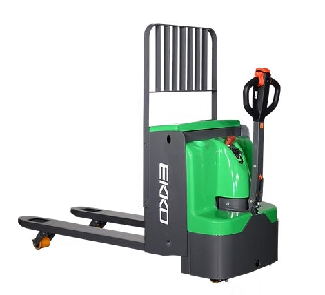 EKKO Lithium-Ion Electric Walkie Pallet Jack | 48” Forks and 4400 lb Load Cap. | EP20E-LI