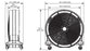 BANDIT™ 42" FLOOR FAN | F-BD1-4201