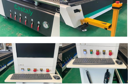 CNC Router (5” x 10”) 3PH SUPER-510RT with Drill Bank