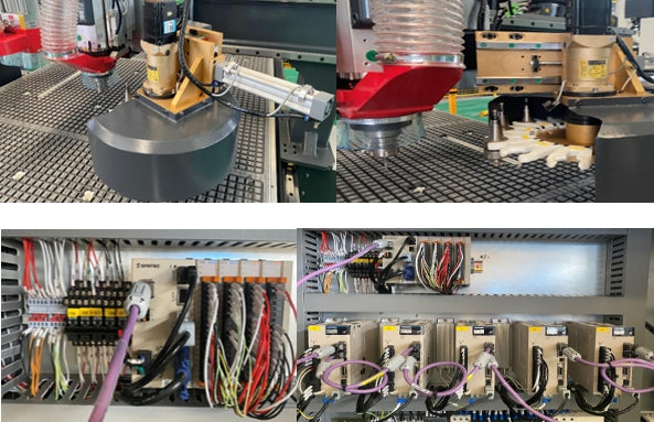 CNC Router (5” x 10”) 3PH SUPER-510RT with Drill Bank