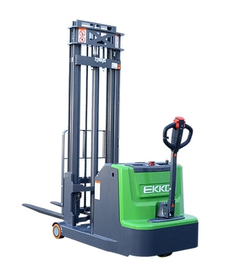 EKKO EK10S-118LI/138LI I Counterbalanced Walkie Stacker 2200 lbs. I Cap. 118"/138" H