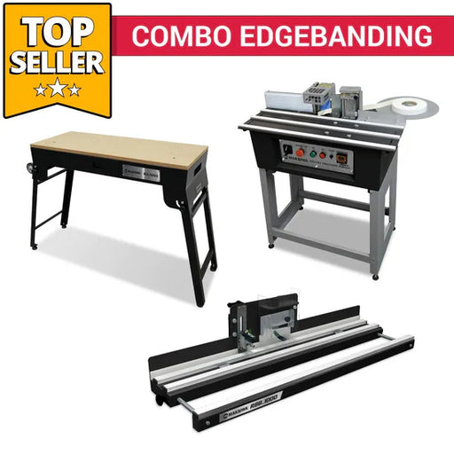 CBC.E Portable Edgebander & RBB.1000 Edge Trimmer Bundle I FREE Shipping