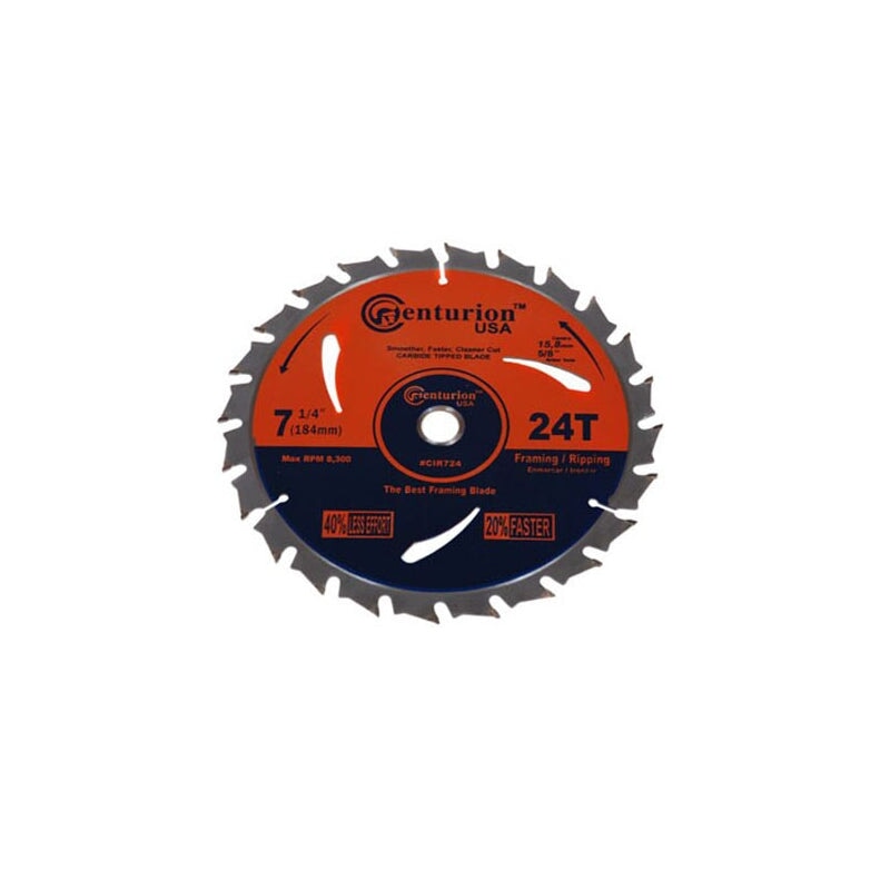 Centurion Circle Saw Blade 7-1/4" I 5/8" I CIR-740 saw blades Capital Woods Machinery