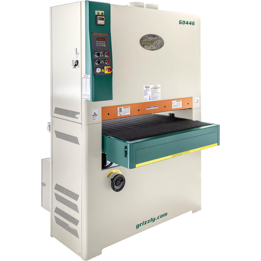 37" 15 HP 3-Phase Wide-Belt Sander | Grizzly G0446