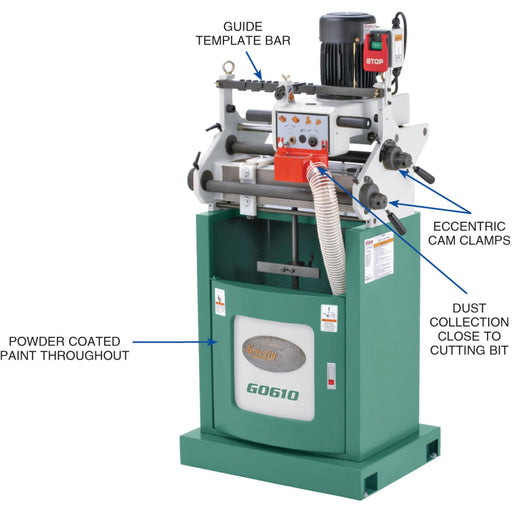 11-1/4" Dovetail Machine | Grizzly G0610