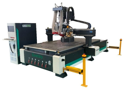 CNC Router (5” x 10”) 3PH SUPER-510RT with Drill Bank