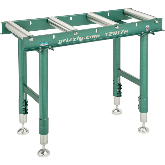 Roller Stand 14"x 39" Heavy-Duty | T28172 | Stands Grizzly