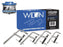 WILTON 11116 F-Clamp Kit | 12" Opening 1,800lb Pressure