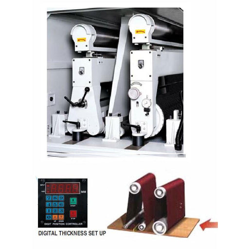 Wide Belt Sander 37" to 75" [ 2 Heads ]