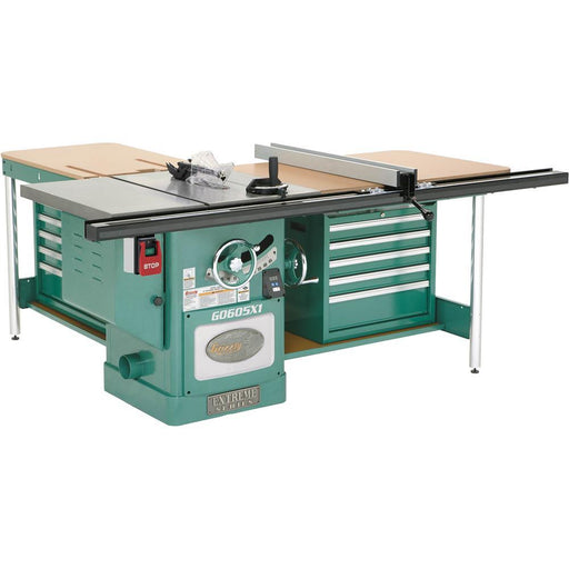 12" 7.5 HP 220V Extreme Series® Left-Tilt Table Saw | Grizzly G0606X1 Table Saw Grizzly