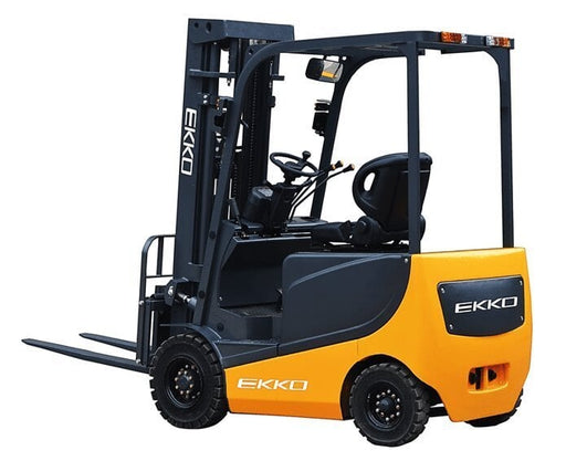 4 Wheel Electric Forklift, 4500 lb Cap., 216" Lift Ht. 48V | EK20G  | Forklifts | ekko