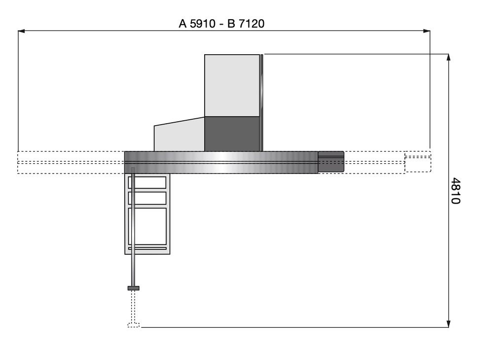 SC 40 P | Tilting arbor sliding table panel saw 8HP