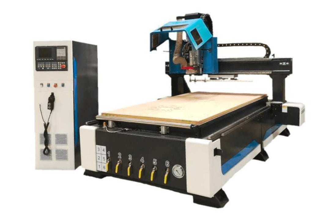 CNC Router (4” x 8”) RAPID-408-12LN with Drill Bank   | Castaly