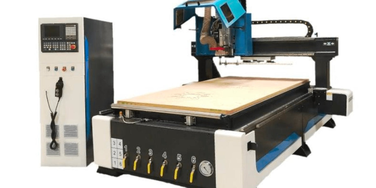 CNC Router (4” x 8”) RAPID-408-12LN with Drill Bank — Capital Woods ...