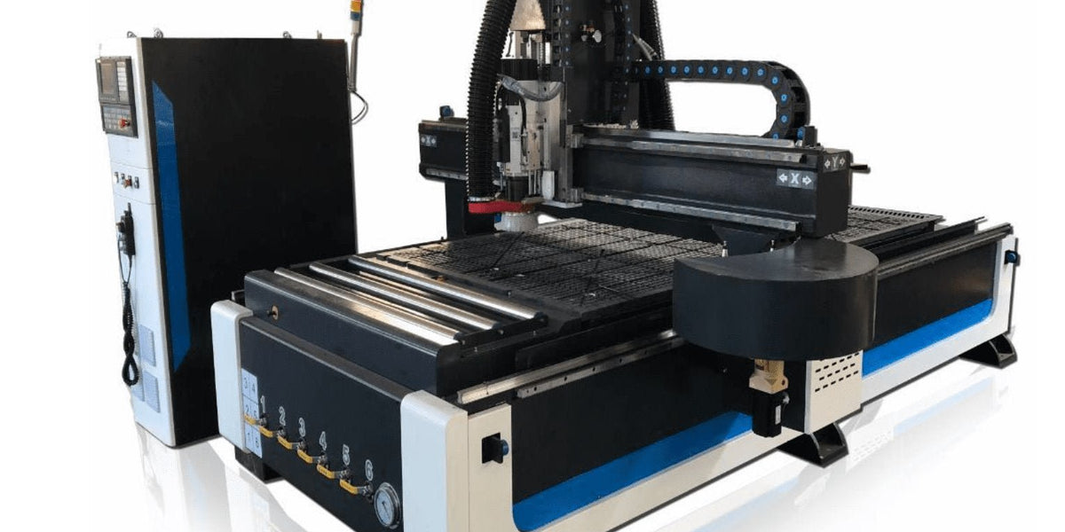 CNC Router (5” x 10”) 3PH SUPER-510RT with Drill Bank — Capital Woods ...