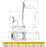 Moving Mast Walkie Reach Truck 138" Lift Height 3300 lbs | Ekko EH15T Forklifts ekko