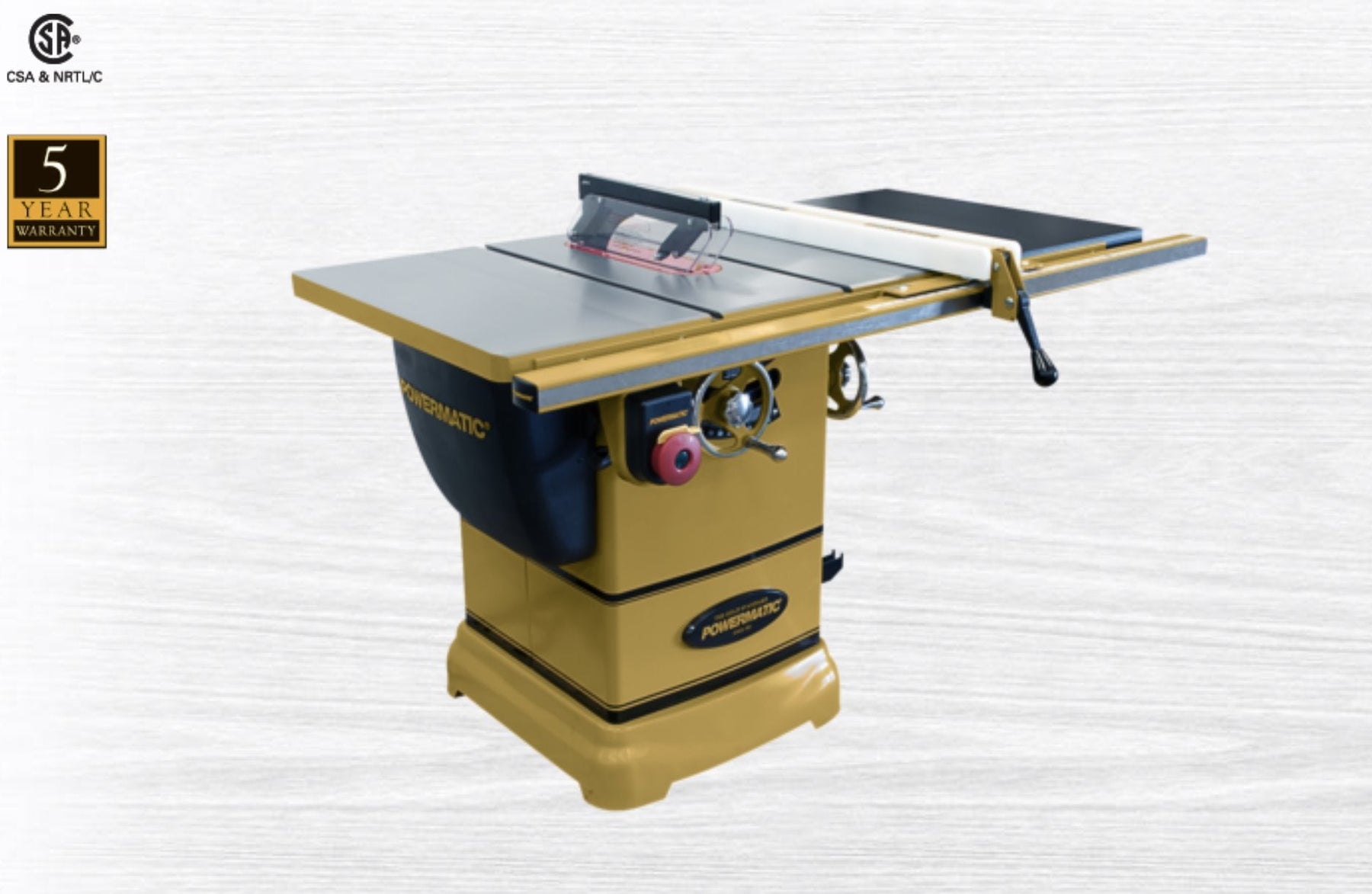Tablesaw 30", 1-3/4HP 1PH 115V, Accu-Fence System with Riving Knife PM1000 | 1791000K |  | Table Saw | Powermatic