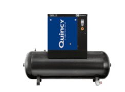 Rotary Screw Compressor (230V 1-Phase) | Quincy QGS 5-HP 60-Gallon | 5 Year Warranty INCLUDED + FREE Shipping in USA  | Air Compressor | Quincy