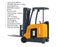Stand-up Rider Forklift 189" Lift 4000 lbs | Ekko EK18RFL Forklifts ekko